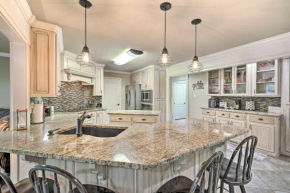 Luxe Home with Outdoor Kitchen on Lake Hamilton!